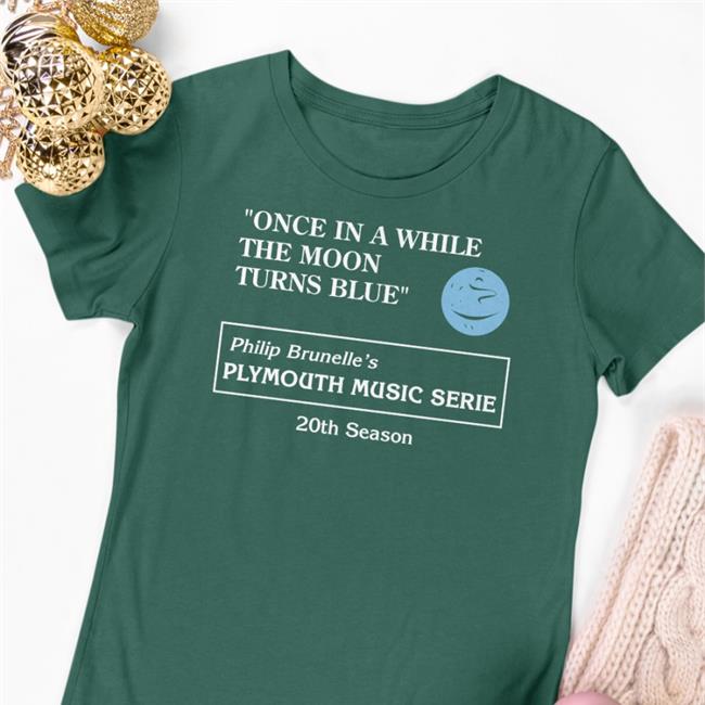 Once In A While The Moon Turns Blue Tee