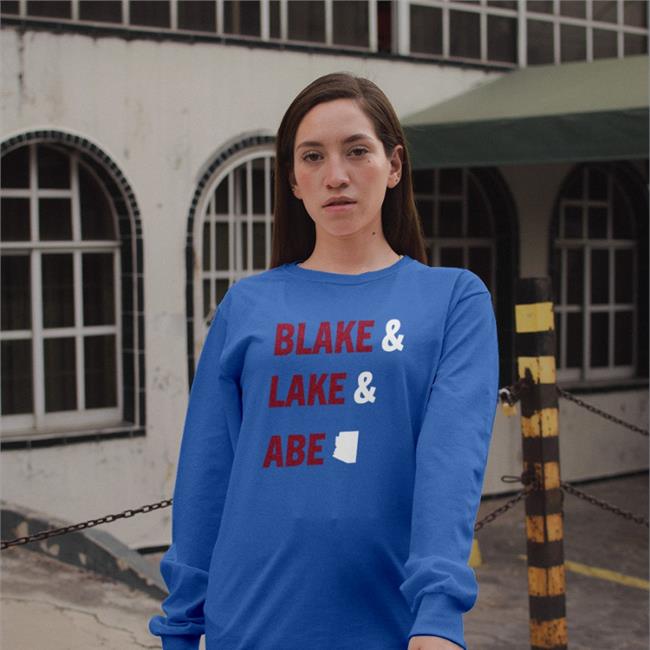 Blake And Lake And Abe Hooded Sweatshirt Abe Hamadeh For Arizona AG