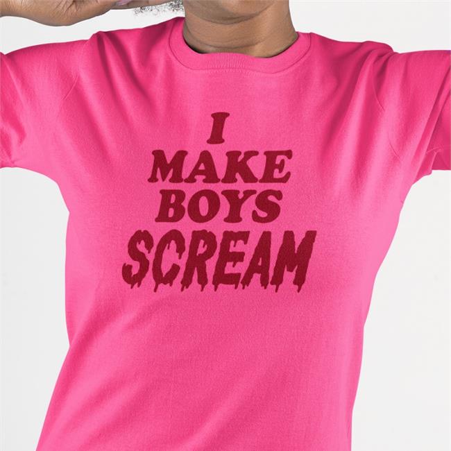 Chicks I Make Boys Scream Crewneck Barstool Sports