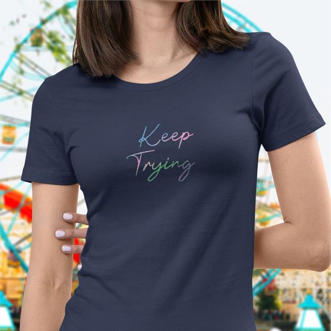 Tryguys Merch Keep Trying Zip Up Hooded