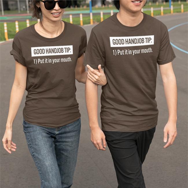 Tanyalovesbenny Good Handjob Tip Put It In Your Mouth Long Sleeved T Shirt Benson&Tanya 4 Democracy