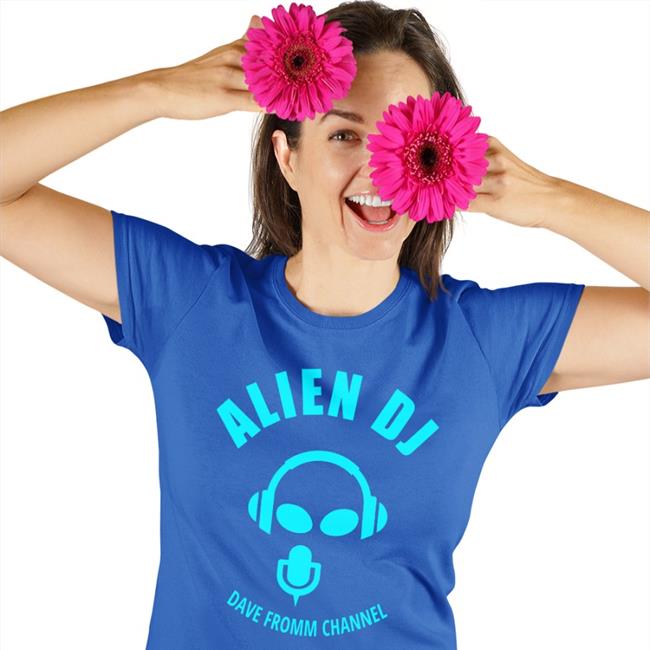 Alien Dj Dave Fromm Channel Sweatshirt The Dave Fromm Show Interfm
