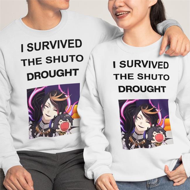 Best Seller Prodsoumako I Survived The Shuto Drought Shirt White