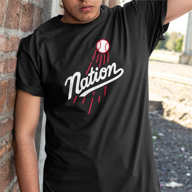 LADvsSD Nation Baseball Long Sleeve Tee Shirt Dodgersnation