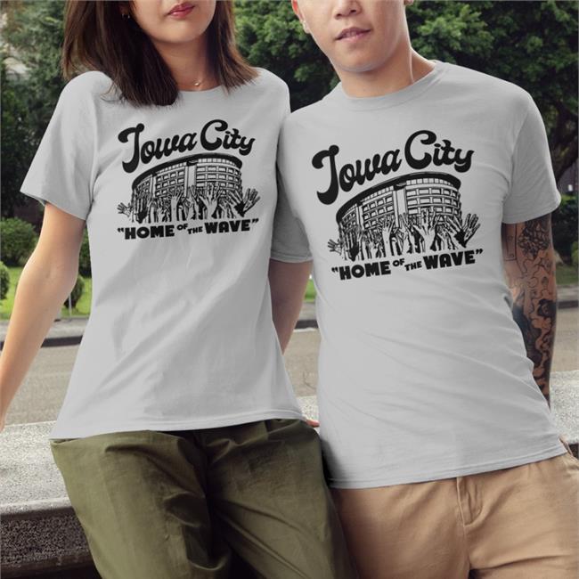 Charlie Hustle Merch Store Iowa City Home Of The Wave Sweatshirt
