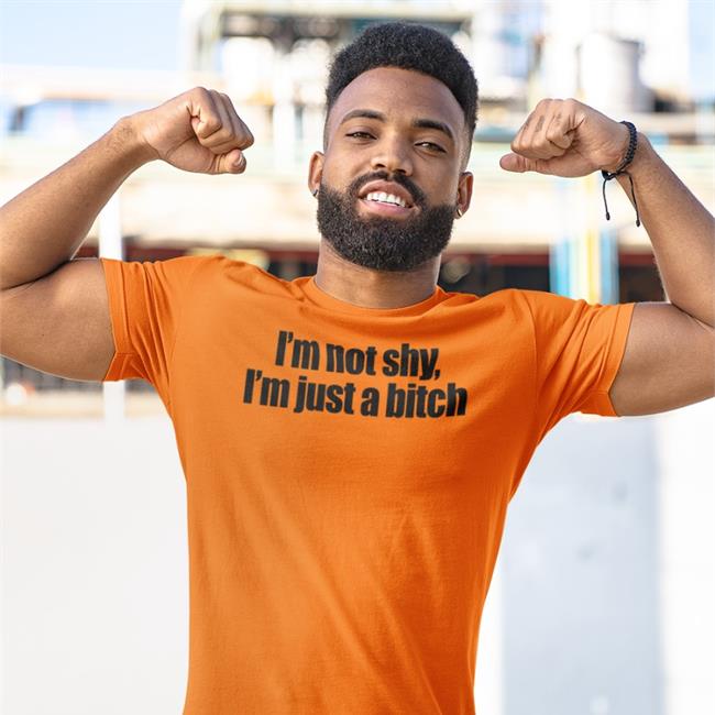 Giridivine I'm Not Shy I'm Just A Bitch Tee Shirt