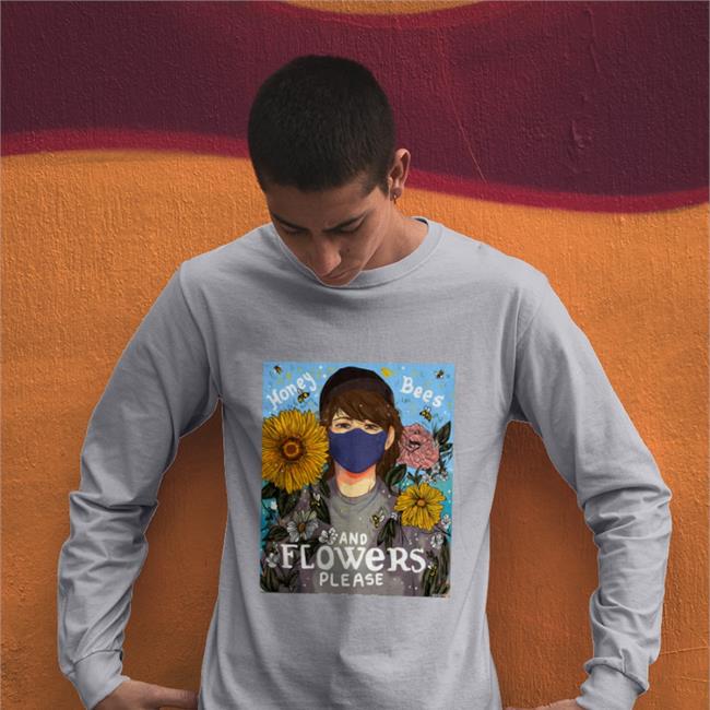 Raychu Honey Bees And Flowers Please Shirt Ranboo Ranboofanart