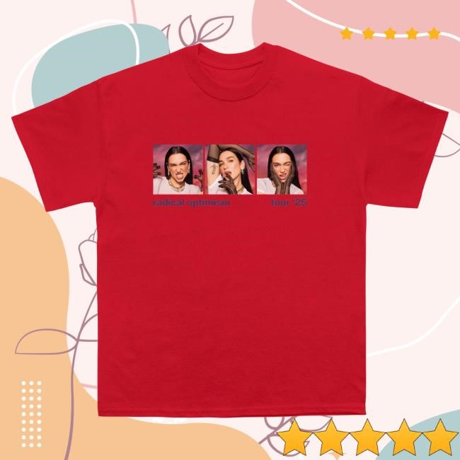 Official Dua Lipa Merch Store Watermelon Top Shirt DuaLipa