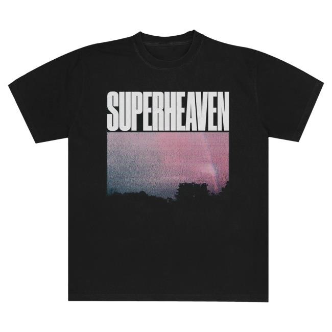 Superheaven Single Art Black Shirt Superheaven Merch Store Official