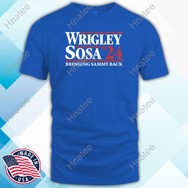 Wrigley Sosa '24 Bringing Sammy Back Long Sleeved T Shirt
