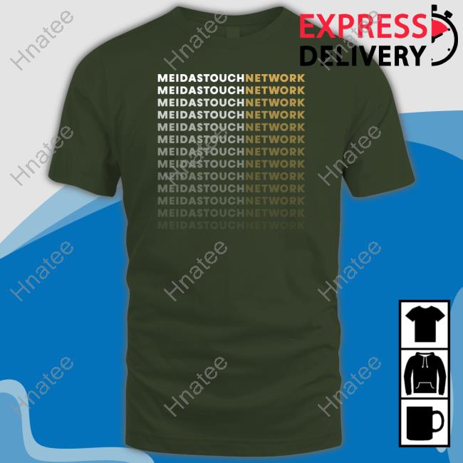 Official Meidastouch Merch MeidasTouch Network Faded Logo Tee Shirt
