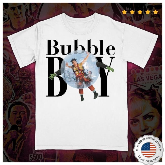 Adventure Energy Bubble Boy Tee By Creep-O-Rama Street Print