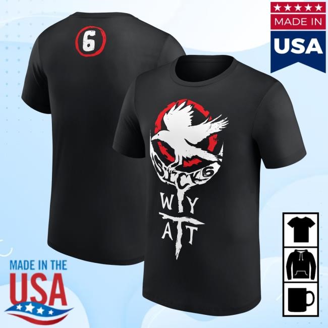 Men's Black Wyatt Sicks Tees