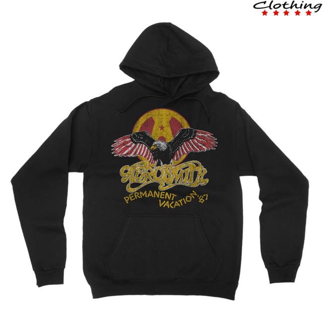Aerosmith Official Store Permanent Vacation Hood Aerosmith
