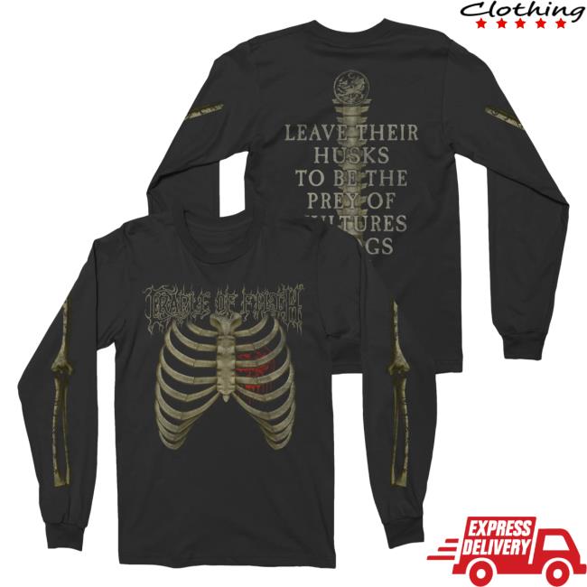 Official Night Shift Merch Indie Merch Store Cradle Of Filth - Prey Of Vultures & Dogs Top Shirt NightShiftMerch IndieMerchStore