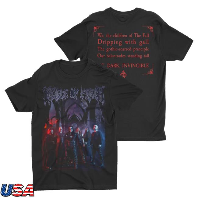 Official Night Shift Merch Indie Merch Store Cradle Of Filth - Children Of The Fall T-Shirt NightShiftMerch IndieMerchStore