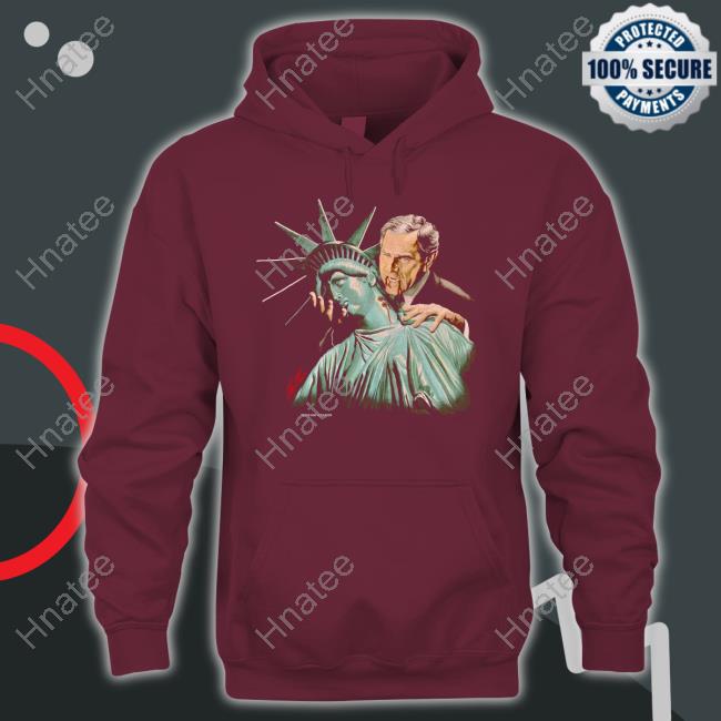 George Bush Vampire Bush Sucking Liberty Long Sleeve Tee