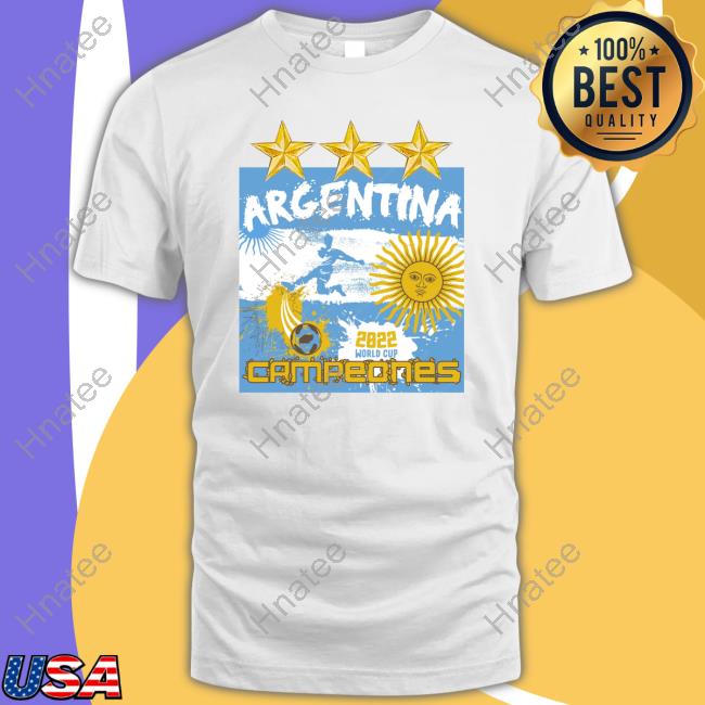 Argentina 2022 World Cup Campeones T-Shirt
