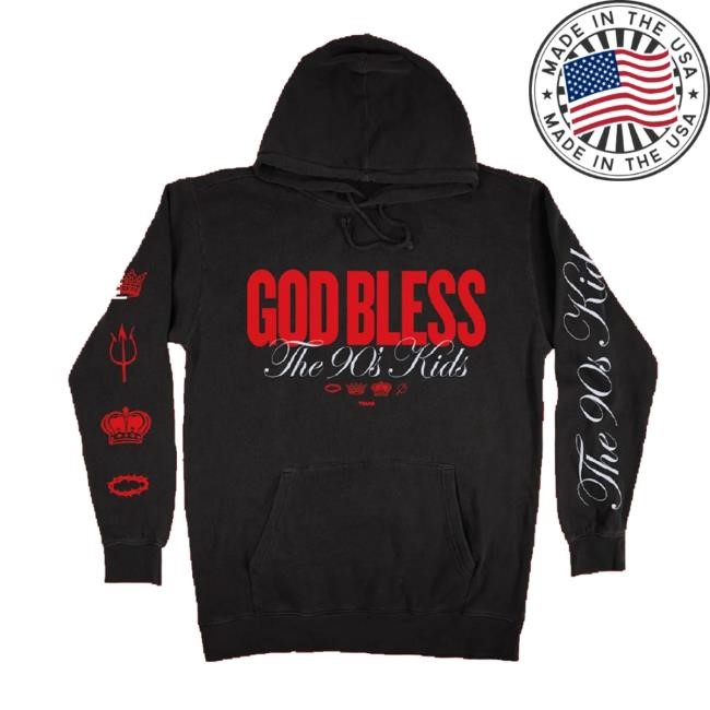 You Me At Six God Bless Hoodie Sweatshirt