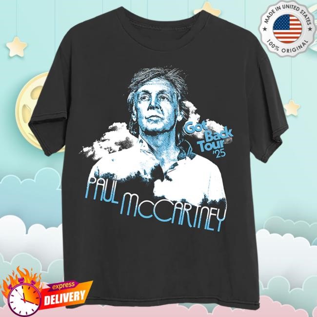 Official Paul Mccartney Merch Store Got Back 2025 Tour Tees