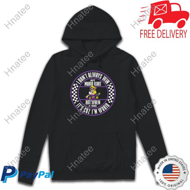 Nintendo Mario Kart Wario When I Win Circle Text T Shirt