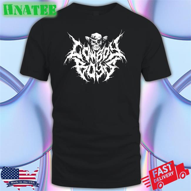 Cowboy Boys Store Metal Cowboy Boys Tee Cowboy Boys Podcast