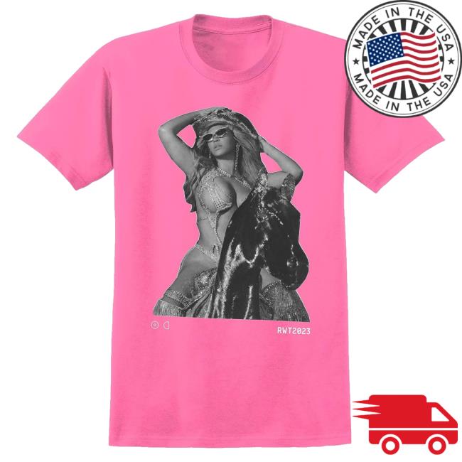 Official Beyoncé Official World Tour Merch Renaissance Pink T-Shirt Beyonce