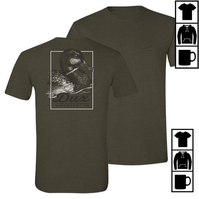 Official Dux Waterfowl Co DUX Floating Mallard Popover Shirt Duxwaterfowl