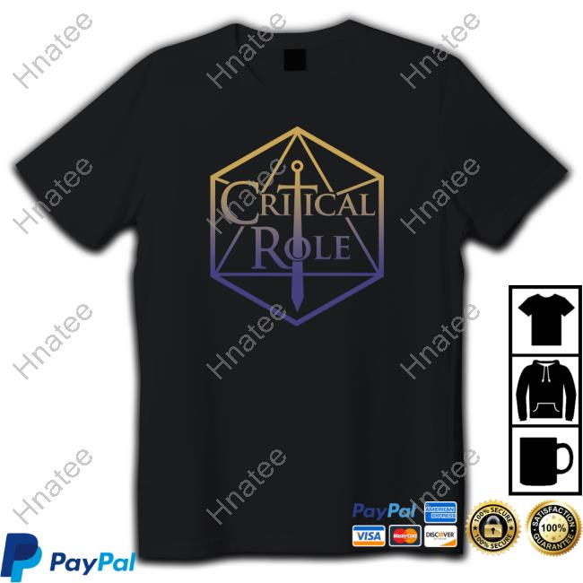 Official Critical Role Gradient Logo Shirt