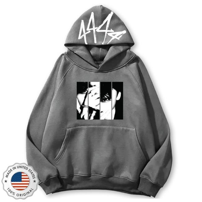 Official Woosung Merch [US/Global] WOOSUNG '4444' Grey Hoody