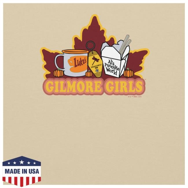 Official Gilmore Girls Merch Gilmore Girls Fall Leaf Sweater