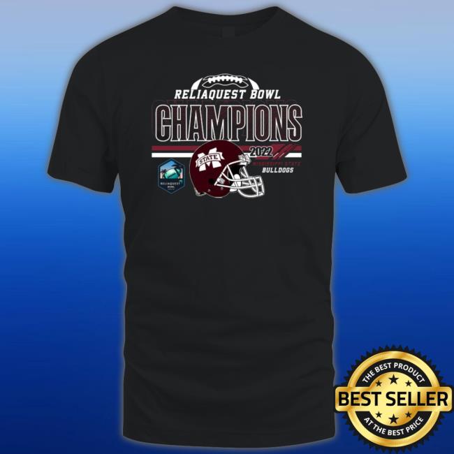 Mississippi State Bulldogs Reliaquest Bowl 2023 Champions T-Shirt