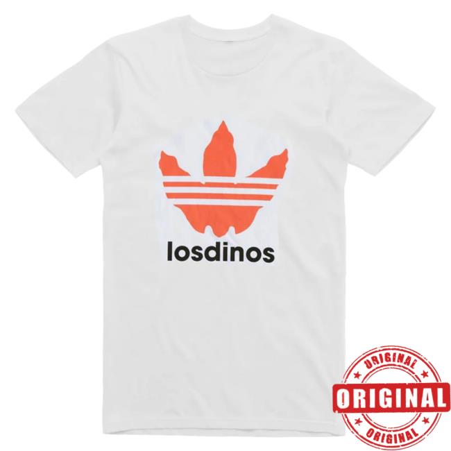 Official Last Dinosaurs Los Dinos / White Popover Shirt