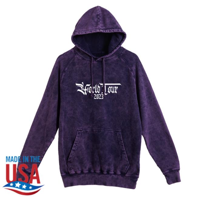 Don Juan Purple Acid Wash Sweatshirts