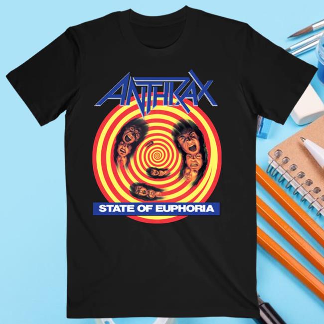 Anthrax State Of Euphoria New Tee
