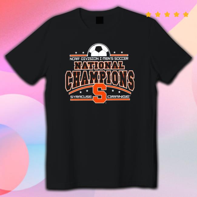 The Victory Syracuse Soccer 2022 National Champions T-shirt