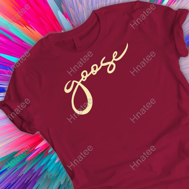 Official Goose Merch Goose Logo Tee Shirt