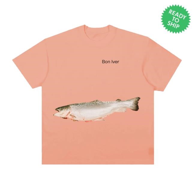 Salmon Shirt Bon Iver Store