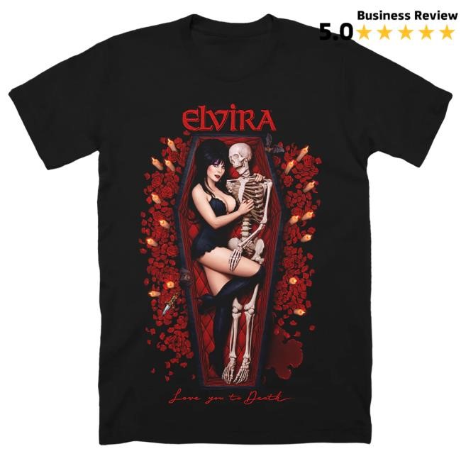 Official Cavity Colors Merch Store Shop Elvira: Love You To Death - New Shirt CavityColors