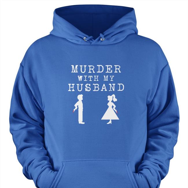 Murder With My Husband Merch Murder With My Husband Black Tee Shirt