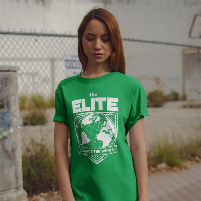 The Elite Change The World Shirt Black