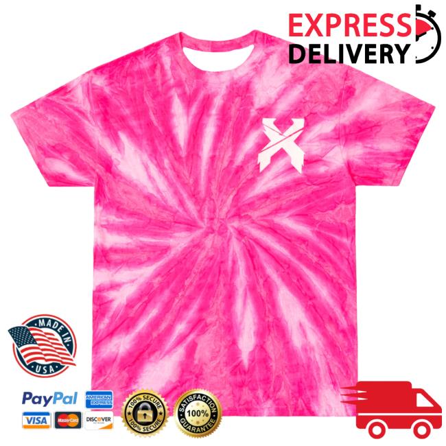 Official Excision Merch Onyx Tie Dye Shirt New (Pink)