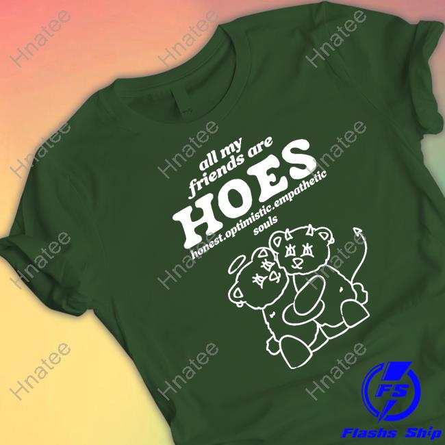 Shirts That Go Hard All My Friends Are Hoes Shirt