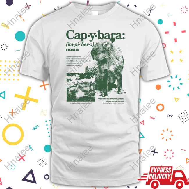 Capybara Defined Tee