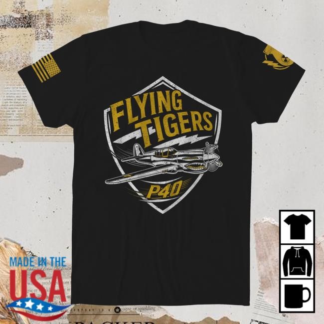 The Fat Electrician Flying Tigers Shirt