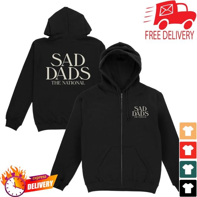 Sad Dads Zip Crew neck