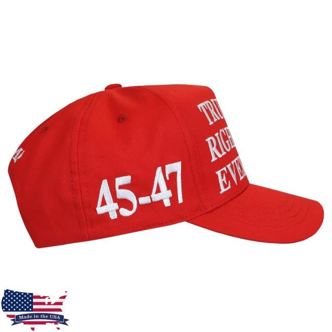 Official Donald Trump Merch Store Trump Was Right About Everything Cap