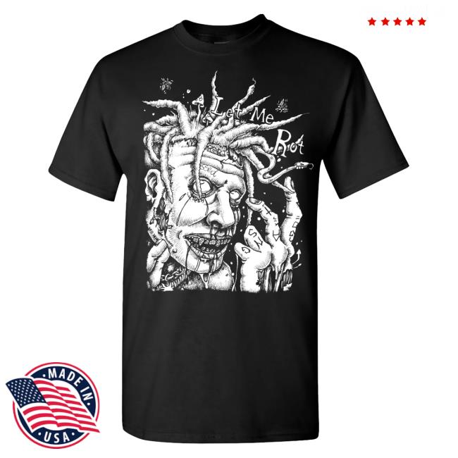 Official Chapter 17 Records Merch Store Shop Ouija Macc - Let Me Rot - Black Tees Chapter17Records