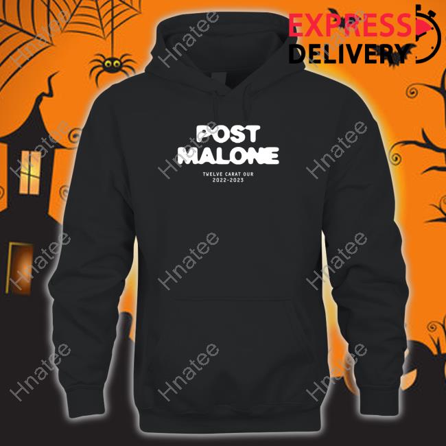 Official Post Malone Merch Store Carat Twelve Carat Tour 2022-2023 Shirt
