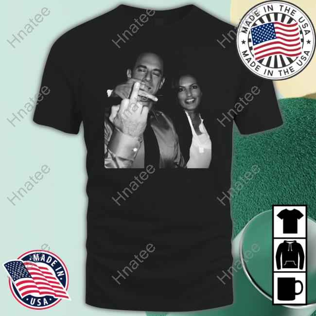 Vintage Elliot Stabler And Olivia Benson Middle Finger L/S Tee